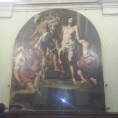 Schilderij in de Groene Zaal van het Fatebenefratelli.